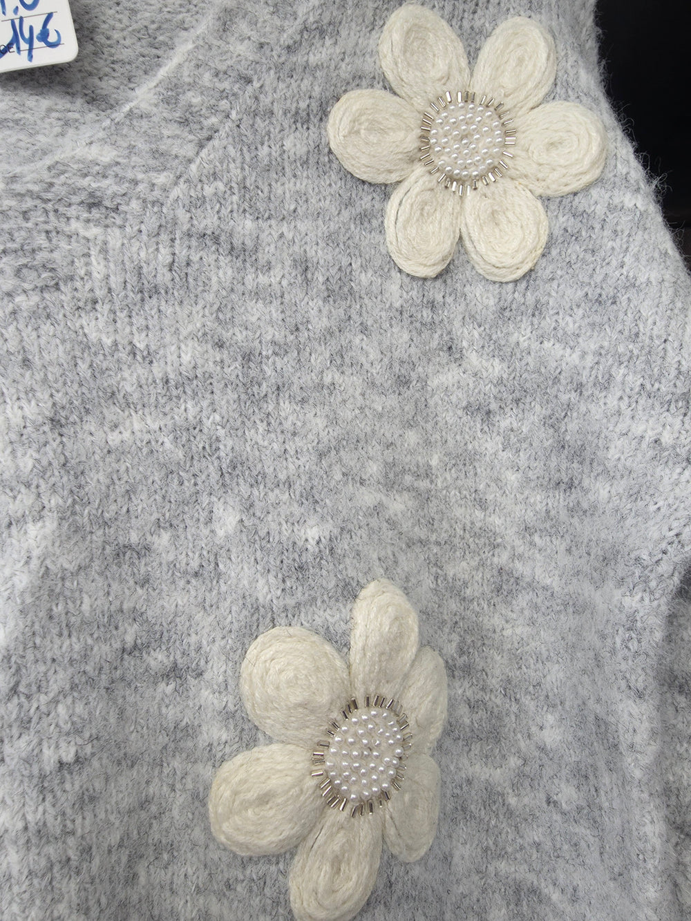 Pull gris taille unique
