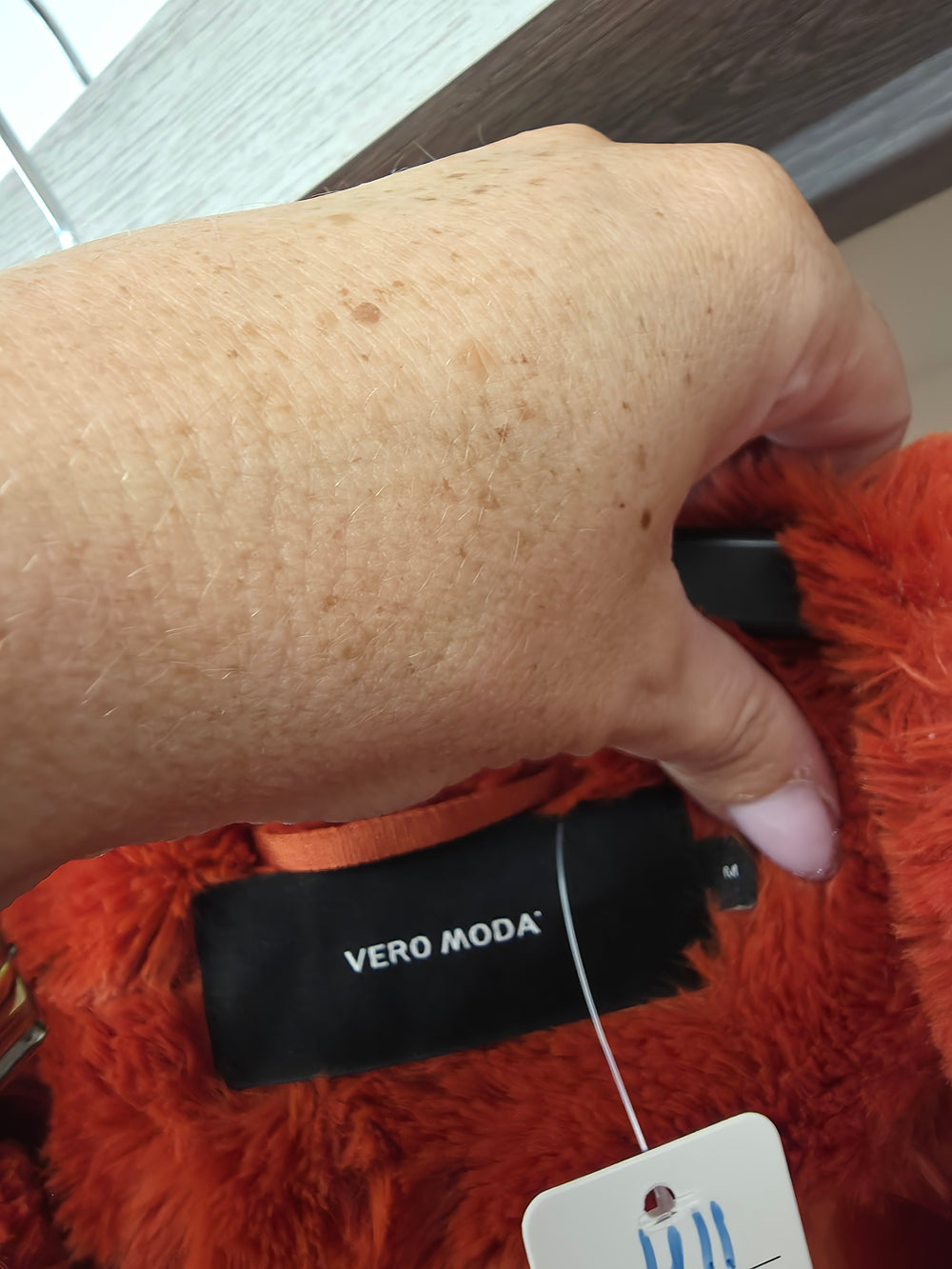 Veste pilou rouille taille m et l