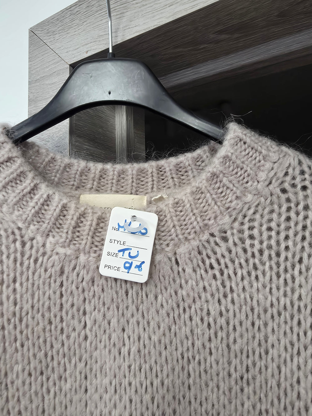 Pull taupe t.unique
