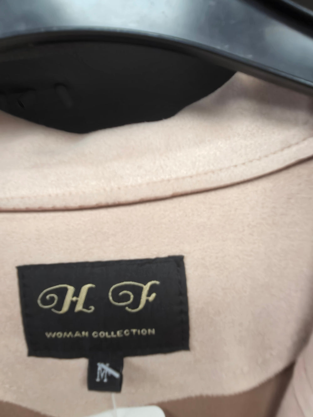 Veste beige suedine taille m