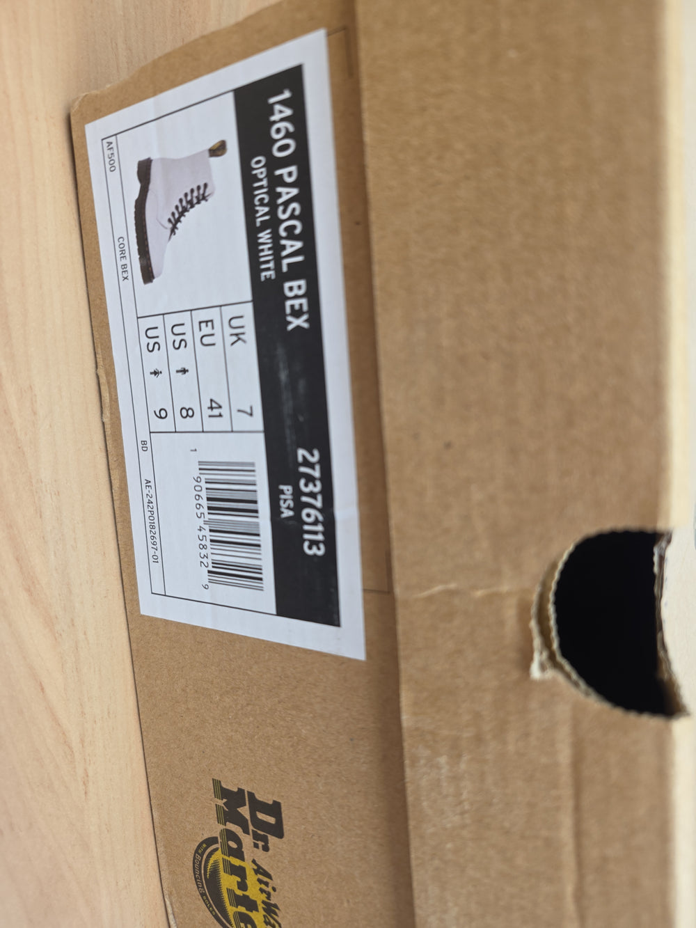 Dr martens blanche p.41