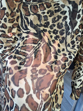 Charger l'image dans la galerie, Chemisier leopard taille L
