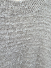 Charger l'image dans la galerie, Pull pilou gris beige taille L
