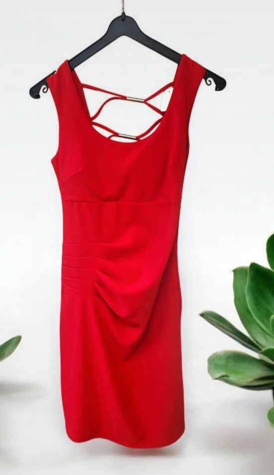 Robe rouge taille s