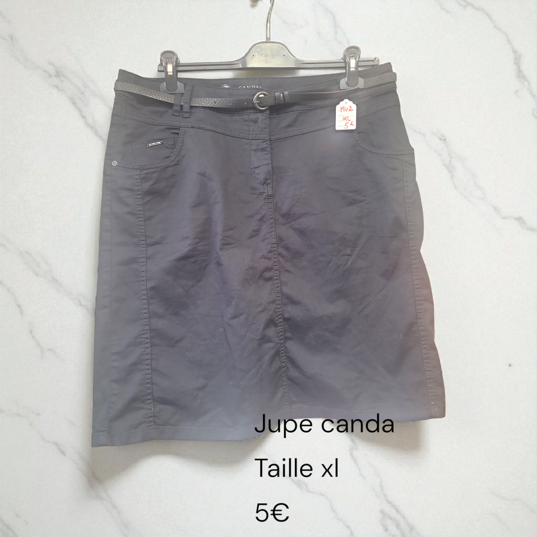 Jupe canda noir xl