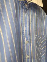 Charger l'image dans la galerie, Chemise bleue lignée taille xl
