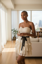 Charger l&#39;image dans la galerie, Robe morgan taille m crème
