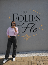 Charger l'image dans la galerie, Pull court rose taille L
