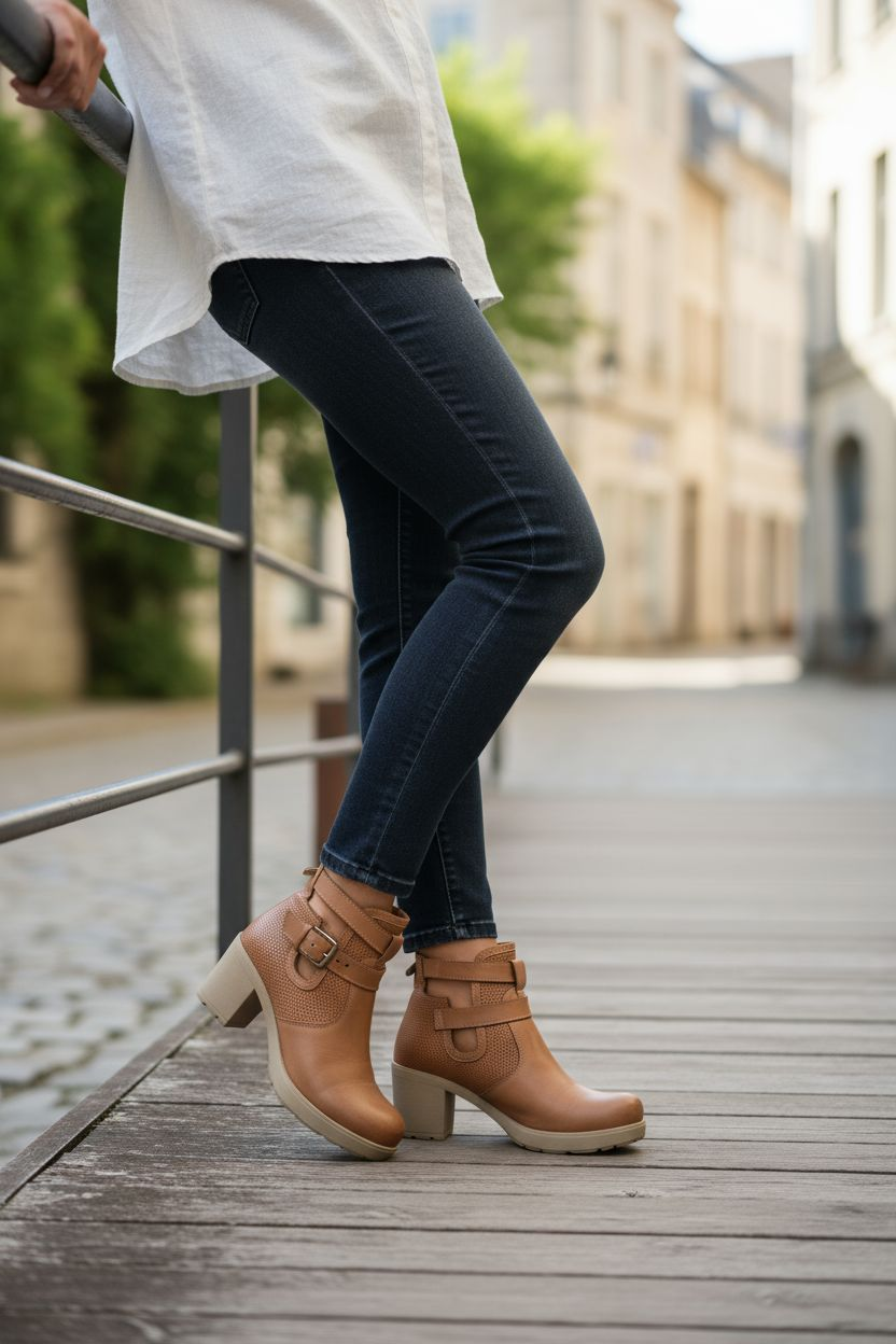 Bottine brune pointure 38