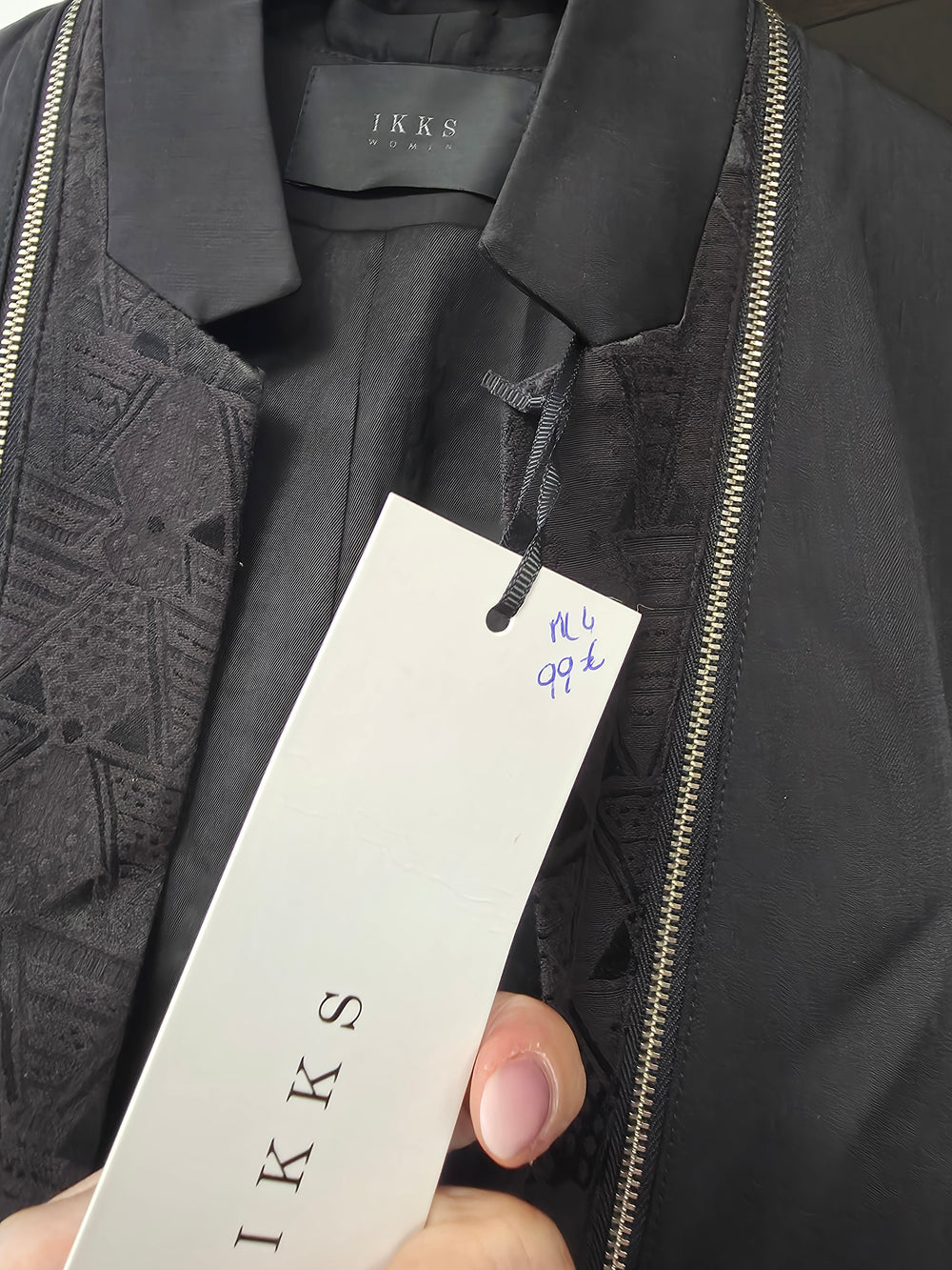 Blazer noir ikks taille m