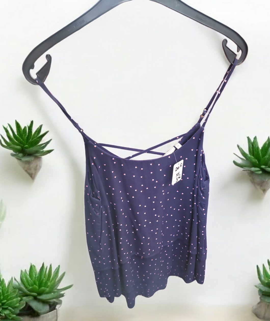 Blouse bleue xs