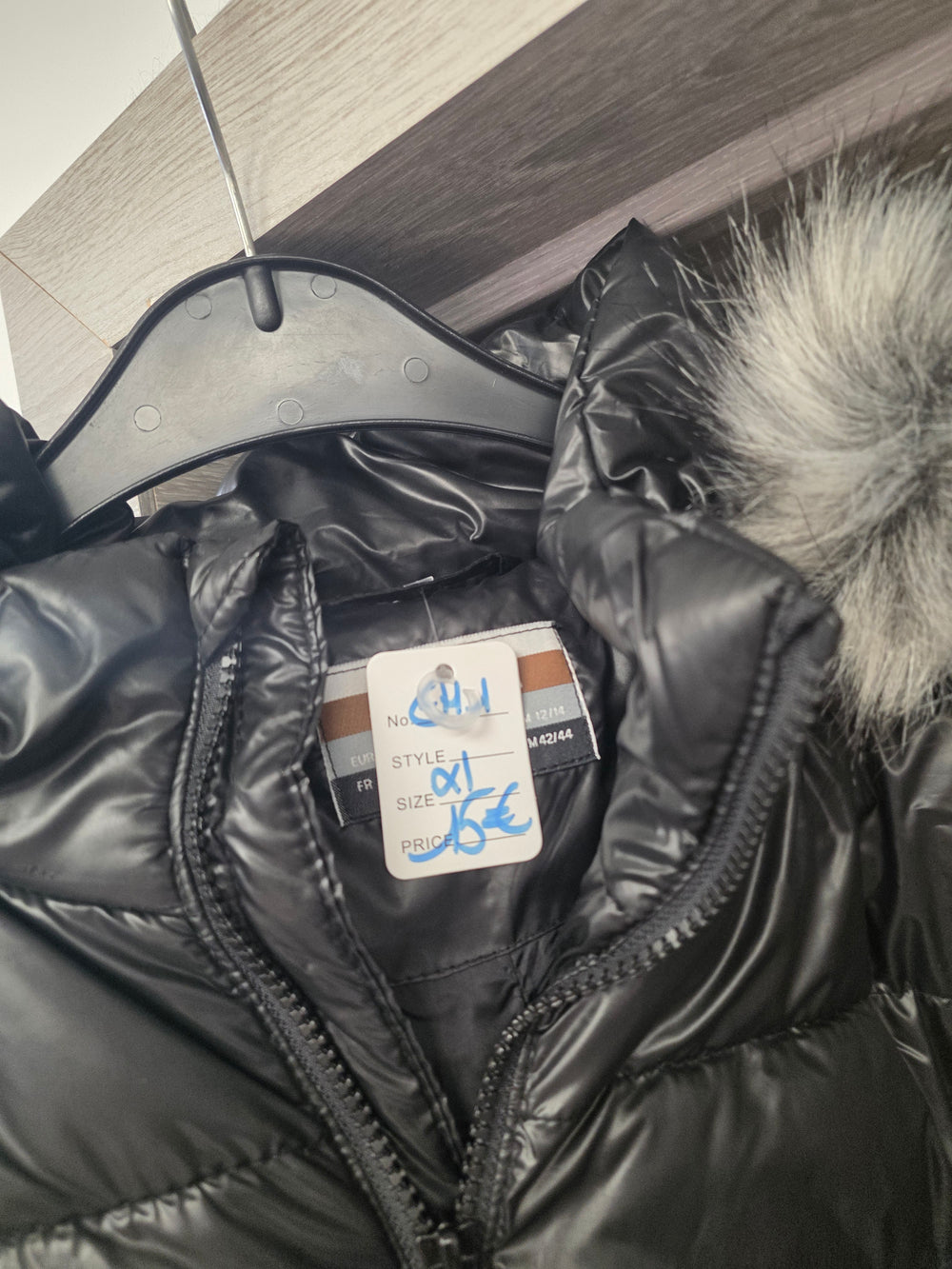 Veste noire taille xl