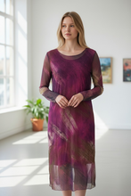 Charger l'image dans la galerie, Robe mauve taille m
