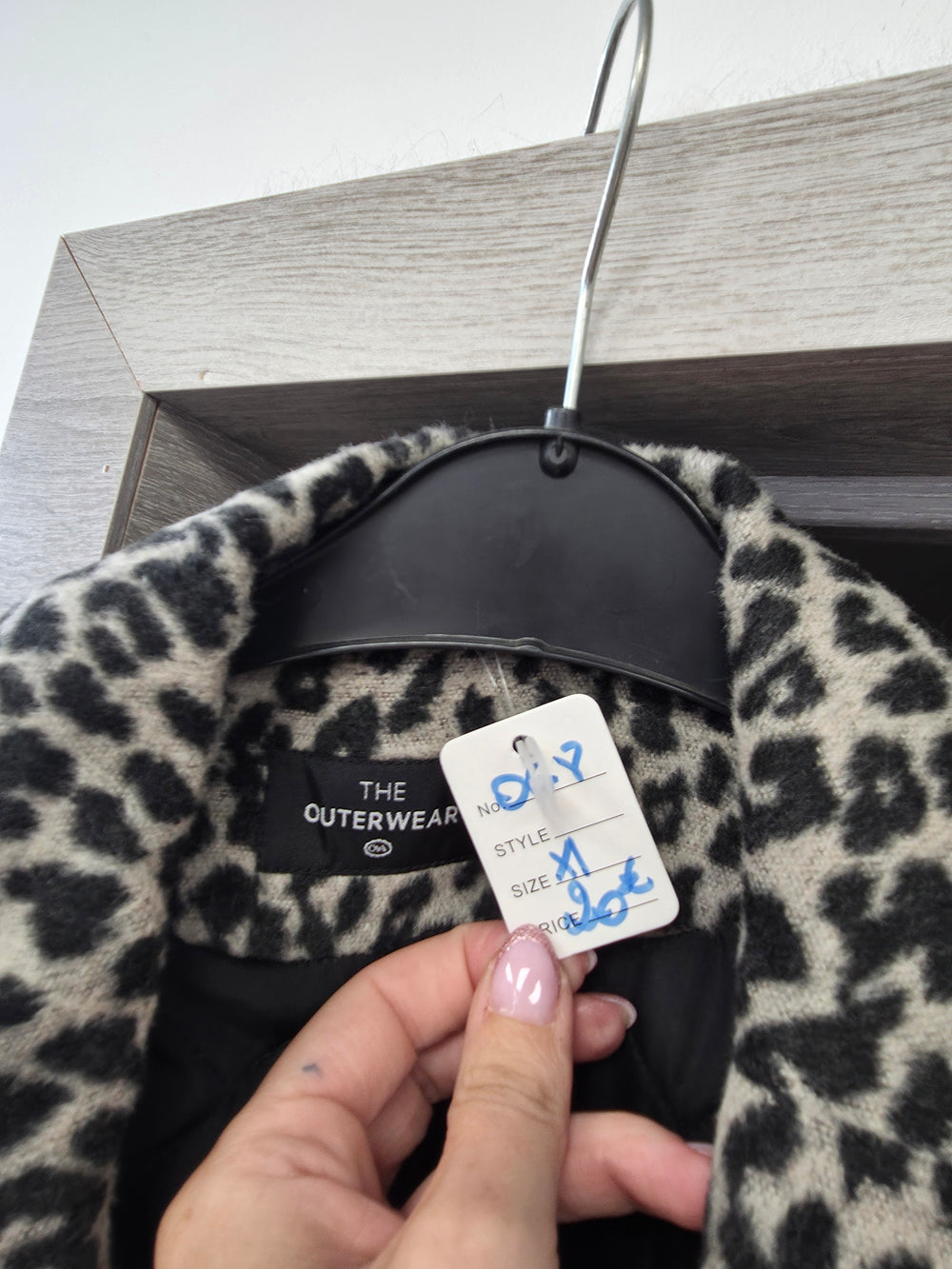 Veste leopard taille xl