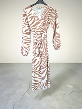 Charger l'image dans la galerie, Robe brune leopard taille s
