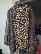 Charger l'image dans la galerie, Gilet brun leopard taille unique
