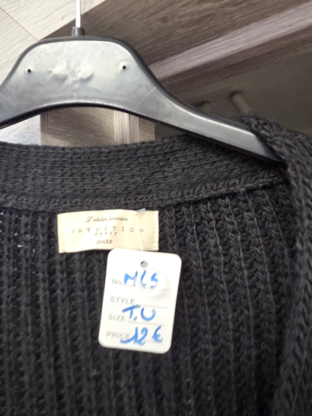 Gilet taille unique noir