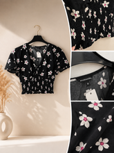 Charger l'image dans la galerie, Croptop fleuris taille m
