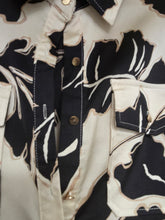 Charger l'image dans la galerie, Robe beige et noire taille m
