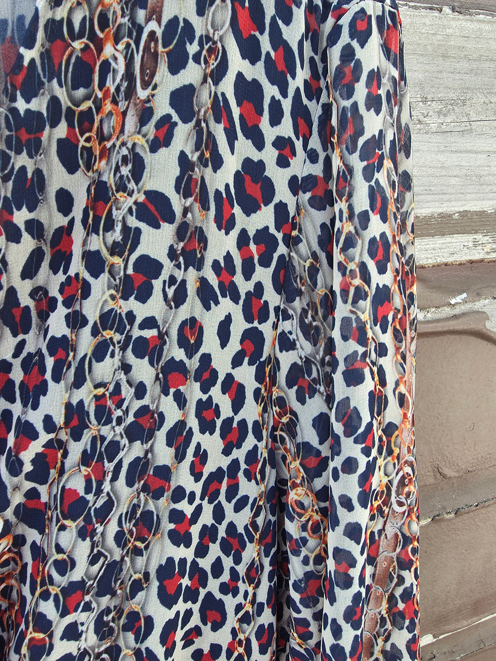 Robe taille L leopard