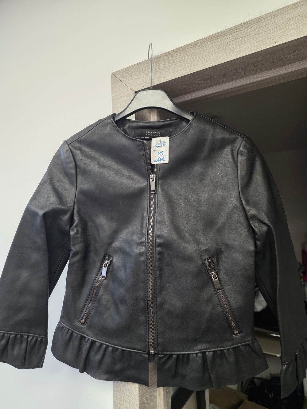 Veste zara noire xs