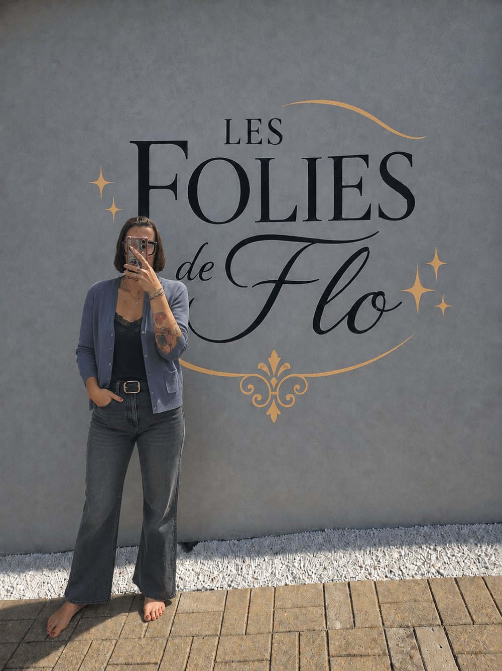 Gilet bleu taille m