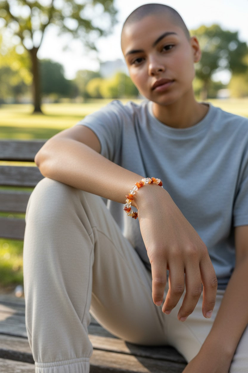 Bracelet en pierres