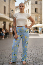 Charger l&#39;image dans la galerie, Pantalon trendone citron bleu taille L
